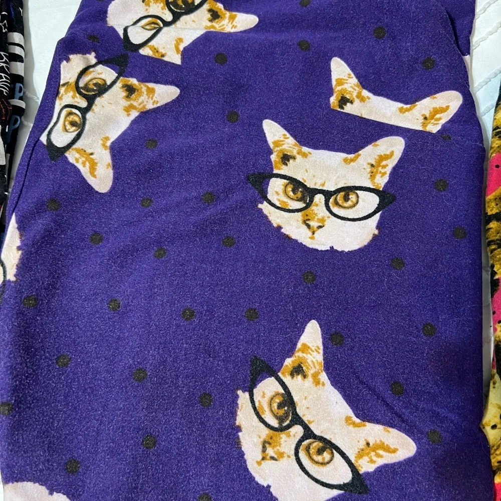 TC Leggings - Cats! - lot of 6 - Picture 3 of 7